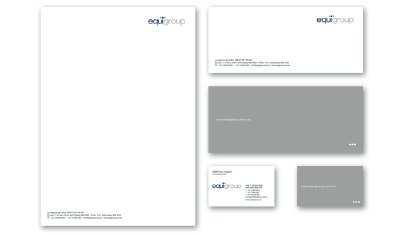equigroup - Stationery Design